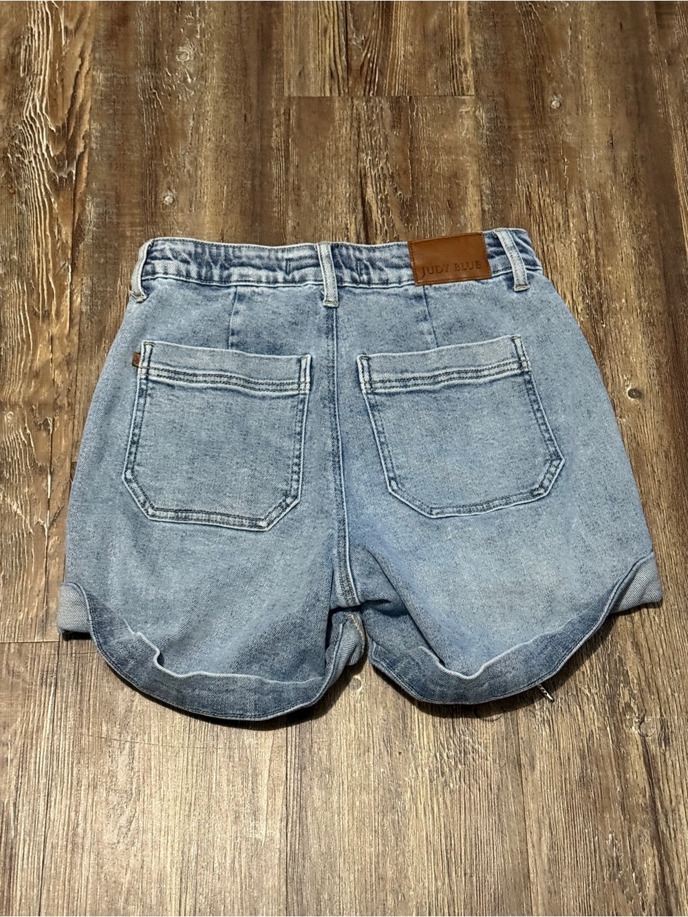Judy Blue Shorts Women's Small High Rise Utility Cuffed Hem Denim - Picture 5 of 5